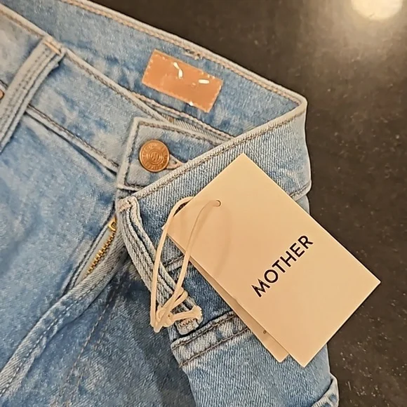 💕MOTHER💕 Ditcher Zip Flood Jeans ~ Love On The Beat 26 NWT